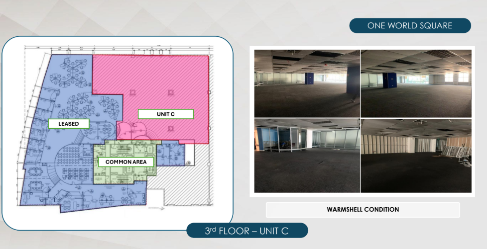 Office For Rent in McKinley Hill